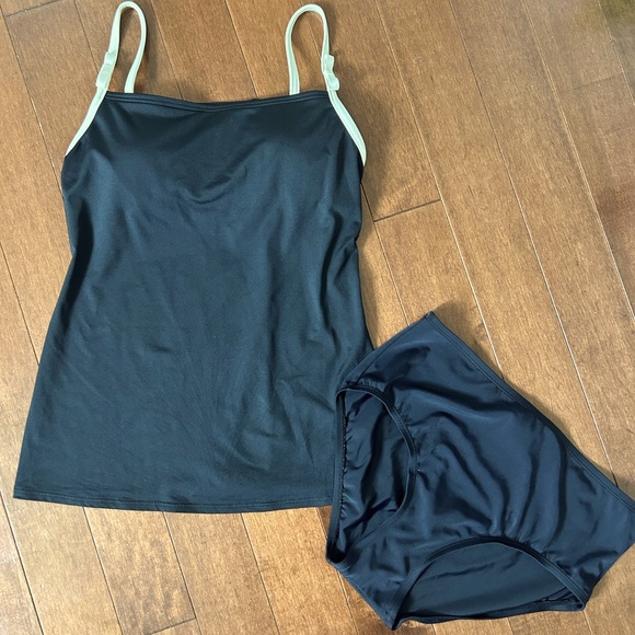 Kate Spade two piece swimsuit - size S, colour black - Picture 1 of 5
